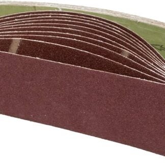 Task 43650 Sanding Belt, 4 in W, 36 in L, 50 Grit, Aluminum Oxide Abrasive Sells in Quantity of 10