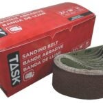 Task 21650 Sanding Belt, 2-1/2 in W, 16 in L, 50 Grit Sells in Quantity of 10