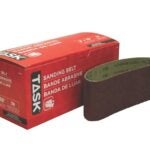 Task 31836 Sanding Belt, 3 in W, 18 in L, 36 Grit, Aluminum Oxide Abrasive Sells in Quantity of 5