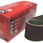 Task 31812 Sanding Belt, 3 in W, 18 in L, 120 Grit, Aluminum Oxide Abrasive Sells in Quantity of 10