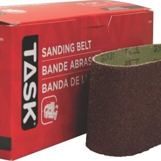 Task 32436 Sanding Belt, 3 in W, 24 in L, 36 Grit, Aluminum Oxide Abrasive Sells in Quantity of 5