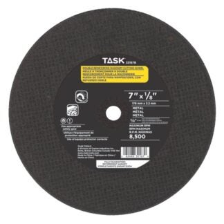 Task 32167B Cutting Wheel, 7 in Dia, 1/8 in Thick, 5/8 in Arbor