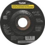 Task 33458B Cut-Off Wheel, 4-1/2 in Dia, 1/8 in Thick, 7/8 in Arbor