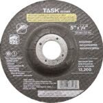 Task 33508B Cut-Off Wheel, 5 in Dia, 1/8 in Thick, 7/8 in Arbor