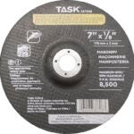 Task 33708B Cut-Off Wheel, 7 in Dia, 1/8 in Thick, 7/8 in Arbor