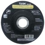 Task 36456B Cut-Off Wheel, 4-1/2 in Dia, 1/16 in Thick, 7/8 in Arbor