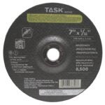 Task 36706B Depressed Center Wheel, 7 in Dia, 1/16 in Thick, 7/8 in Arbor