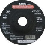 Task 32454B Cutting Wheel, 4-1/2 in Dia, 1/4 in Thick, 7/8 in Arbor