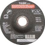 Task 35506B Cutting Wheel, 5 in Dia, 1/16 in Thick, 7/8 in Arbor