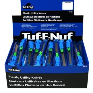 Tuf-E-Nuf 00122 Auto-Lock Knife, 9 mm W Blade Sells in Quantity of 60