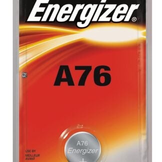 Energizer A76BPZ Battery, 1.5 V Battery, 118 mAh, A76 Battery, Alkaline, Manganese Dioxide