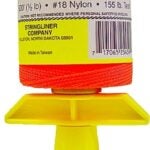 Stringliner 25459 Line Reel, 500 ft L Line, Fluorescent Orange Line