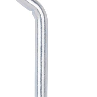 ProSource LR-314-PS Ceiling Hook, 25 lb Working Load, Steel, Silver, Zinc