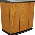 Aircare H12 300HB Humidifier, 120 V, 4-Speed, 3700 sq-ft Coverage Area, Analog Control, Light Oak