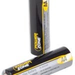 PowerZone LR6-24P Battery, 1.5 V Battery, AA Battery, Zinc, Manganese Dioxide, and Potassium Hydroxide