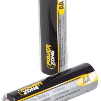 PowerZone LR6-24P Battery, 1.5 V Battery, AA Battery, Zinc, Manganese Dioxide, and Potassium Hydroxide