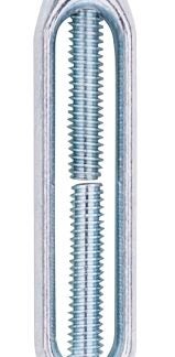 ProSource LR328 Turnbuckle, 7/32 in Thread, Eye, Eye, 6-1/2 in L Take-Up, Aluminum Sells in Quantity of 10