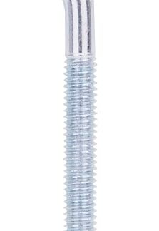 ProSource LR279 Eye Bolt, 7.8 mm Thread, Machine Thread, 3 in L Thread, 1-5/16 in Dia Eye, 222 lb Working Load, Steel Sells in Quantity of 10