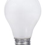 Sylvania 10562 Incandescent Bulb, 25 W, A19 Lamp, Medium Lamp Base, 160 Lumens, 2850 K Color Temp, Soft White Light Sells in Quantity of 12