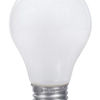 Sylvania 10562 Incandescent Bulb, 25 W, A19 Lamp, Medium Lamp Base, 160 Lumens, 2850 K Color Temp, Soft White Light Sells in Quantity of 12