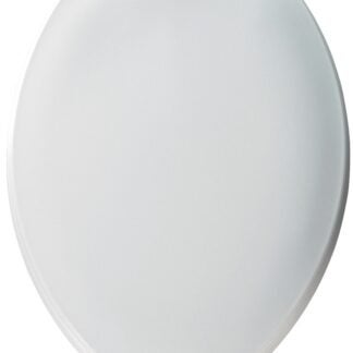 Bemis 170-000 Toilet Seat, Elongated, Plastic, White, Top-Tite Hinge