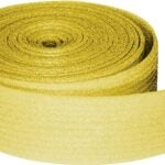 TVM W506 Sill Seal, 3-1/2 in W, 50 ft L Roll, Polyethylene, Yellow Sells in Quantity of 9