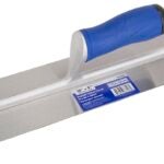 Vulcan 36206 Cement Trowel, 16 in L Blade, 4 in W Blade, Right Angle End, Ergonomic Handle, Plastic Handle