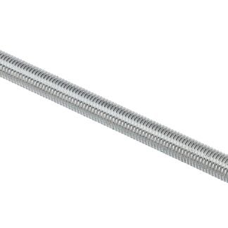 Stanley Hardware 4002BC Series N218-222 Threaded Rod, 5/16-18 in Thread, 36 in L, Coarse Grade, Stainless Steel