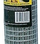 Jackson Wire 11 03 15 13 Hardware Cloth, 10 ft L, 24 in W, 19 Gauge, 1/2 x 1/2 in Mesh, Galvanized