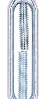 ProSource LR329 Turnbuckle, 1/4 in Thread, Eye, Eye, 7-1/2 in L Take-Up, Aluminum Sells in Quantity of 10