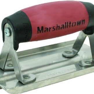 Marshalltown 180D Hand Groover, 6 in L Blade, 3 in W Blade, 1/4 in Radius, Stainless Steel Blade