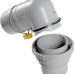 Camco USA Easy Slip 39144 Hose Adapter, Threaded, Gray Sells in Quantity of 2