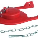 Korky 2010FR Toilet Flapper, Specifications: 2 in Size, Rubber, Red