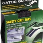 Incom RE3950 Safety Grit Tape, 15 ft L, 1 in W, PVC Backing, Black