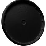 ENCORE Plastics 1044587 Paint Pail Lid, Polyethylene, Black