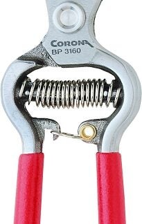 Corona BP 3160 Pruning Shear, 3/4 in Cutting Capacity, Steel Blade, Bypass Blade, Steel Handle, Cushion-Grip Handle