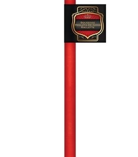 SM Arnold 25-621 Squeegee Sponge, Nylon/Rubber Blade, Wood Handle, Red