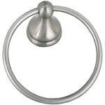 Boston Harbor L5060-13B-103L Towel Ring, 6 in Dia Ring, Wall Mounting