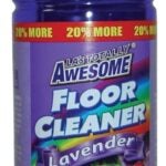 LA's TOTALLY AWESOME 230 Floor Cleaner, 40 oz Bottle, Liquid, Lavender Sells in Quantity of 8