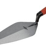 Marshalltown 33 12FG Brick Trowel, 12 in L Blade, 5-1/8 in W Blade, HCS Blade, DuraSoft Handle