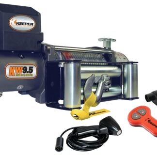 Keeper KW95122 Winch, Electric, 12 VDC, 9500 lb