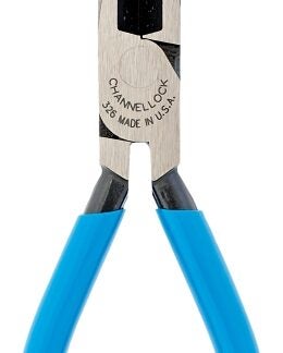 Channellock 326 Nose Plier, 6.1 in OAL, 1-5/32 in Jaw Opening, Blue Handle, Ergonomic Handle, 3/4 in W Jaw