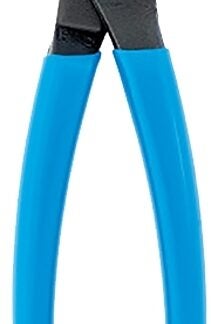 Channellock 337 Diagonal Cutting Plier, 7 in OAL, Blue Handle, Ergonomic Handle, 0.81 in W Jaw, 0.79 in L Jaw