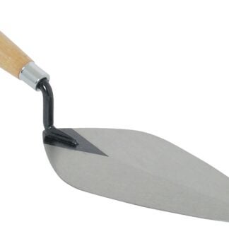 Marshalltown 926-3 Brick Trowel, 10 in L Blade, 4-3/4 in W Blade, Steel Blade, Hardwood Handle