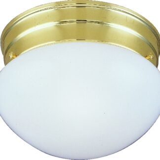 Boston Harbor F13BB01-68543L Single Light Round Ceiling Fixture, 120 V, 60 W, 1-Lamp, A19 or CFL Lamp