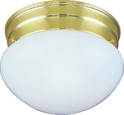 Boston Harbor F13BB01-68543L Single Light Round Ceiling Fixture, 120 V, 60 W, 1-Lamp, A19 or CFL Lamp