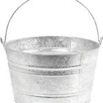 Behrens C17 Scrub Pail, 4.25 gal Capacity, Steel