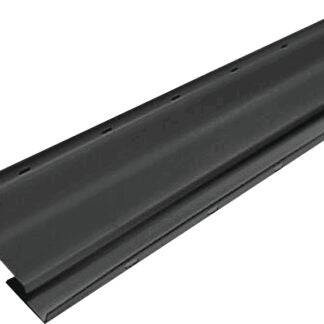 Master Flow AR10BLH Ridge Vent, 10 ft L, 7-1/2 in W, Aluminum, Black Sells in Quantity of 12