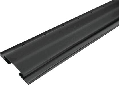 Master Flow AR10BLH Ridge Vent, 10 ft L, 7-1/2 in W, Aluminum, Black Sells in Quantity of 12