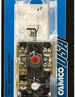 Camco USA 07843 Water Heater Thermostat, 120 V, 110 to 160 deg F